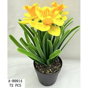 FLORI ARTIFICIALE GHIVECI, PVC A80914