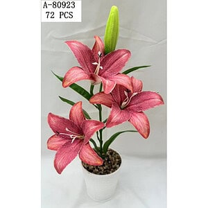 FLORI ARTIFICIALE GHIVECI, PVC A80923