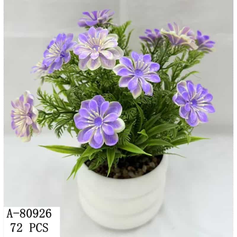 FLORI ARTIFICIALE GHIVECI, PVC A80926