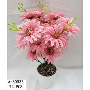 FLORI ARTIFICIALE GHIVECI, TEXTIL+PVC A80933
