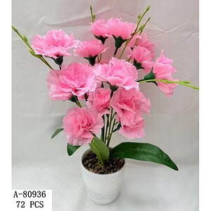 FLORI ARTIFICIALE GHIVECI, TEXTIL+PVC A80936