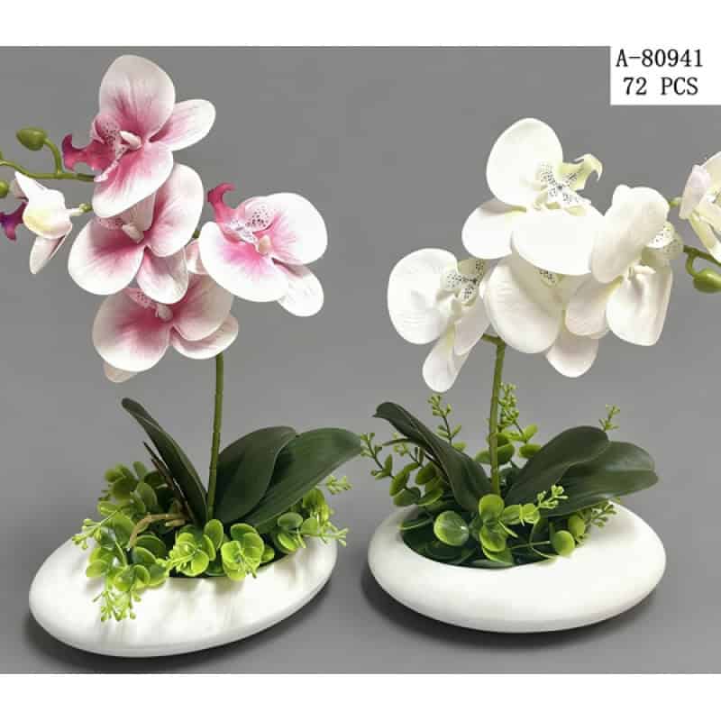 FLORI ARTIFICIALE GHIVECI, PVC A80941