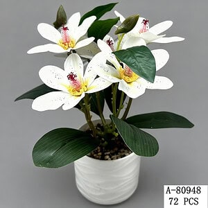 FLORI ARTIFICIALE GHIVECI, PVC A80948