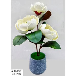 FLORI ARTIFICIALE GHIVECI, PVC A80964