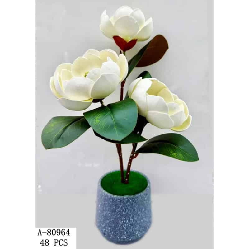 FLORI ARTIFICIALE GHIVECI, PVC A80964