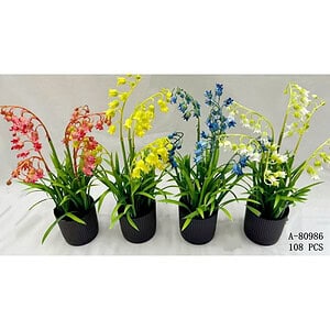FLORI ARTIFICIALE GHIVECI, PVC A80986