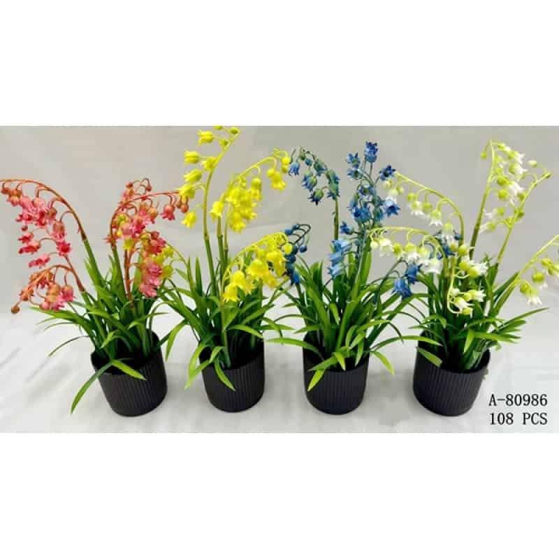 FLORI ARTIFICIALE GHIVECI, PVC A80986