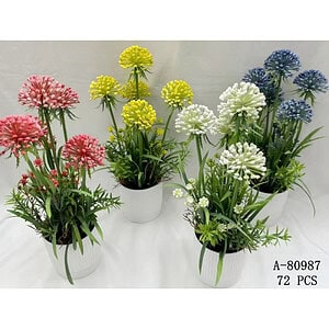 FLORI ARTIFICIALE GHIVECI, PVC A80987