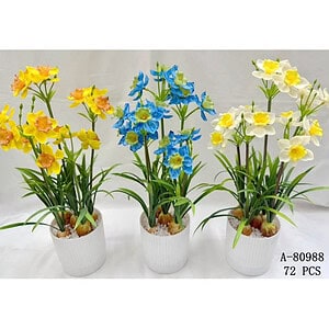 FLORI ARTIFICIALE GHIVECI, PVC A80988
