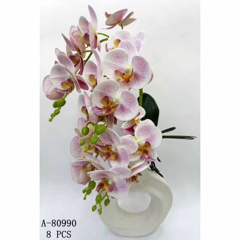 FLORI ARTIFICIALE GHIVECI, PVC+CERAMICA A80990