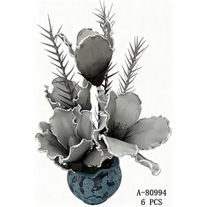 FLORI ARTIFICIALE GHIVECI, PVC+CERAMICA A80994