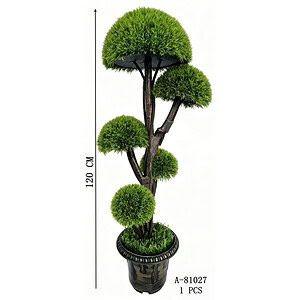 POM DECOR ARTIFICIAL 120 CM, PVC+LEMN A81027