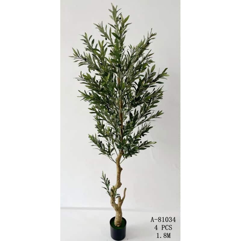 PLANTA ARTIFICIALA IN GHIVECI 1.8M, TEXTIL+PVC A81034