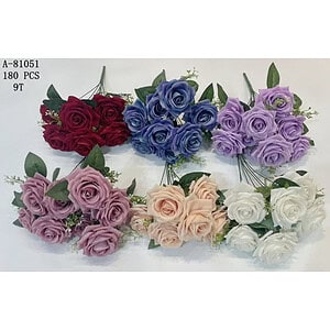 FLORI ARTIFICIALE, TEXTIL+PVC A81051