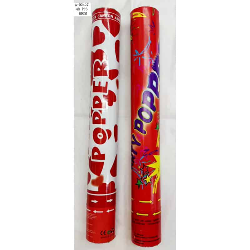 TUB CONFETTI 80 CM,HARTIE+PVC A02427