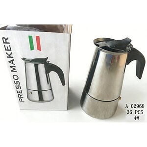 ESPRESSOR CAFEA, FIER+PVC A02968