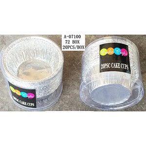 FORMA BRIOSA 20 PCS, ALUMINIU A07100
