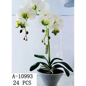 FLORI ARTIFICIALE GHIVECI,CERAMICA+PVC A10993