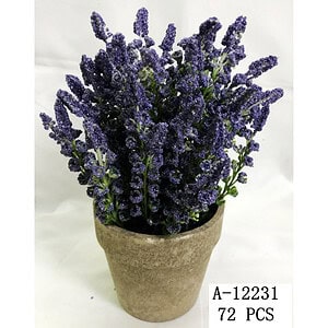 FLORI ARTIFICIALE +GHIVECI, PVC+CERAMIC A12231