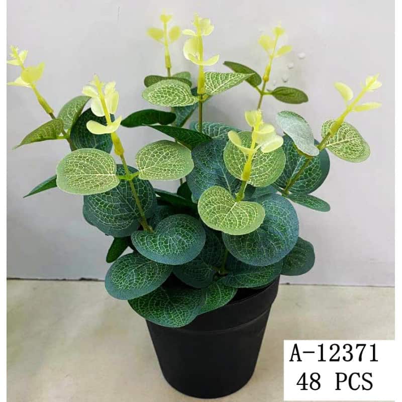 FLORI ARTIFICIALE +GHIVECI,PVC A12371