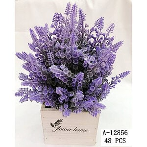 FLORI ARTIFICIALE GHIVECI, PVC+LEMN A12856