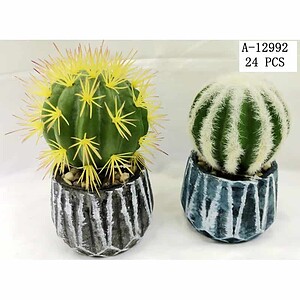 FLORI ARTIFICIALE GHIVECI, PVC+CERAMICA  A12992