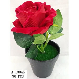 FLORI ARTIFICIALE GHIVECI, PVC+TEXTIL A13045