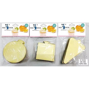 TAVITE MINI PRAJITURI 12 PCS, CARTON A14121