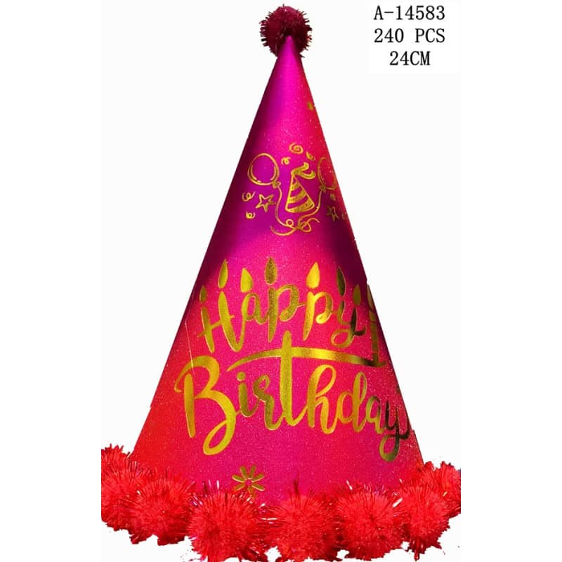 COIF PARTY 24 CM, CARTON+PVC A14583