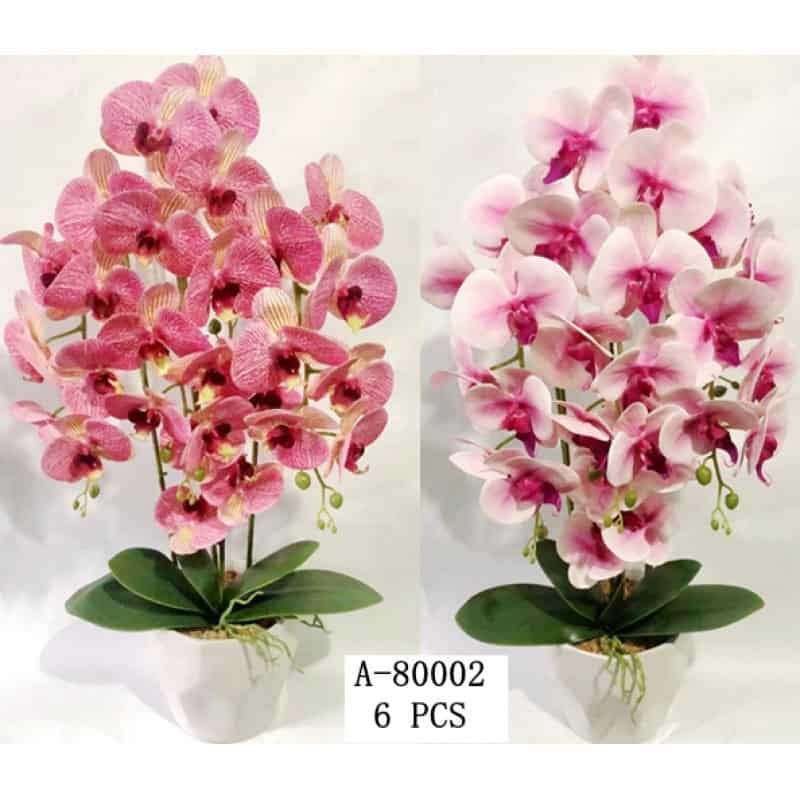 FLORI ARTIFICIALE GHIVECI, PVC+CERAMICA A80002