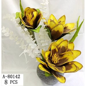 FLORI ARTIFICIALE GHIVECI, PVC+CERAMICA A80142