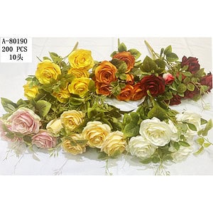 FLORI ARTIFICIALE BUCHET, TEXTIL+PVC A80190