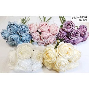 FLORI ARTIFICIALE BUCHET,TEXTIL+PVC A80307