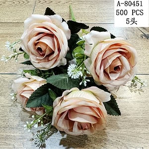 FLORI ARTIFICIALE BUCHET, TEXTIL+PVC A80451
