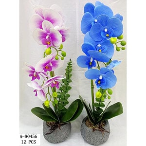 FLORI ARTIFICIALE GHIVECI, PVC+CIMENT A80456