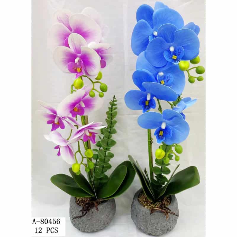 FLORI ARTIFICIALE GHIVECI, PVC+CIMENT A80456
