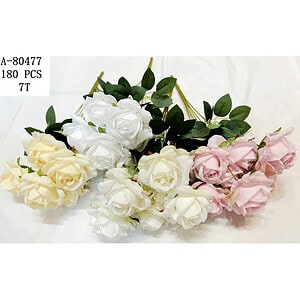 FLORI ARTIFICIALE BUCHET, TEXTIL+PVC A80477