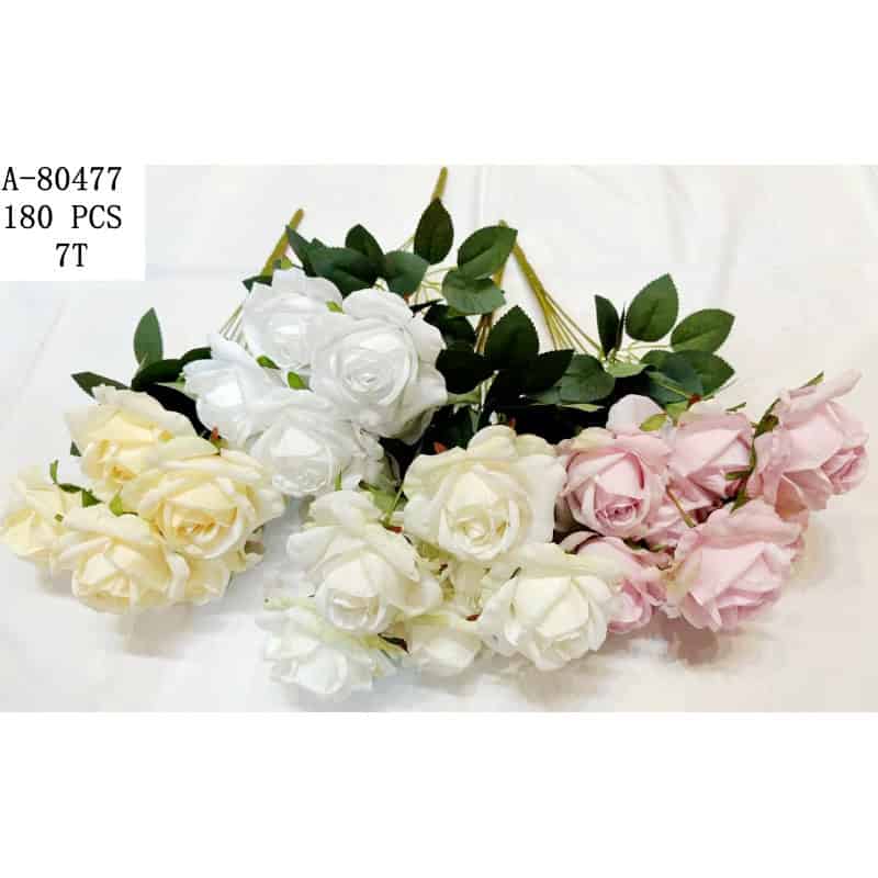 FLORI ARTIFICIALE BUCHET, TEXTIL+PVC A80477