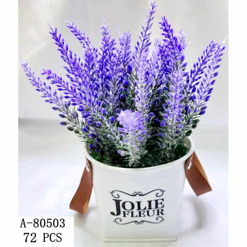 FLORI ARTIFICIALE GHIVECI, PVC+FIER A80503