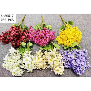 FLORI ARTIFICIALE BUCHET, TEXTIL+PVC A80517
