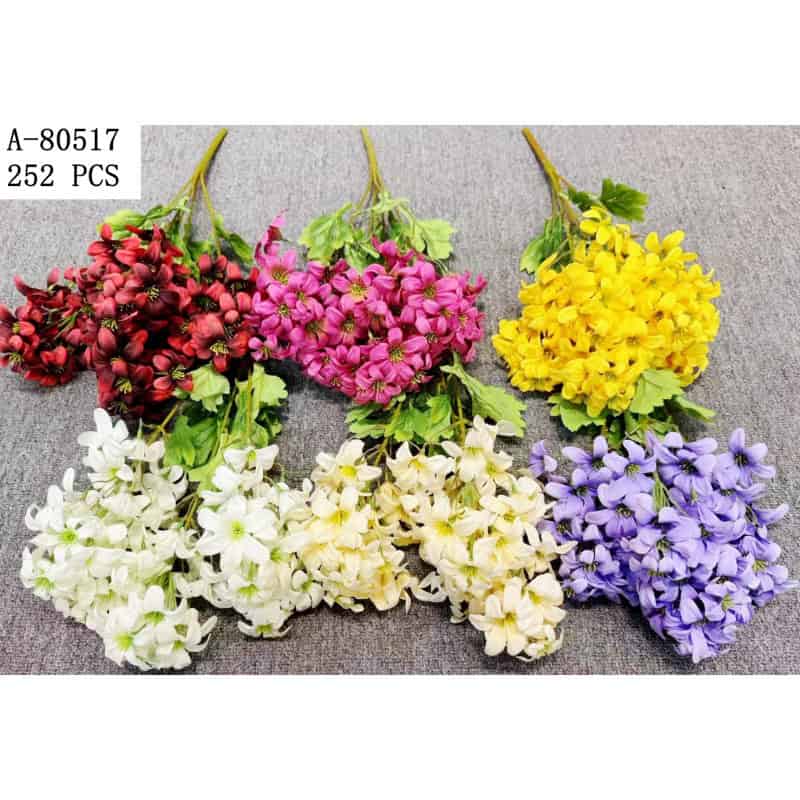 FLORI ARTIFICIALE BUCHET, TEXTIL+PVC A80517