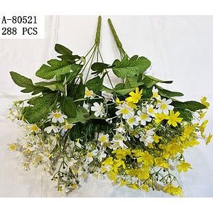 FLORI ARTIFICIALE BUCHET, TEXTIL+PVC A80521