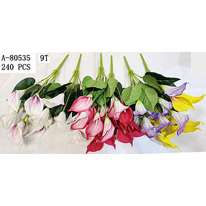 FLORI ARTIFICIALE, TEXTIL+PVC A80535