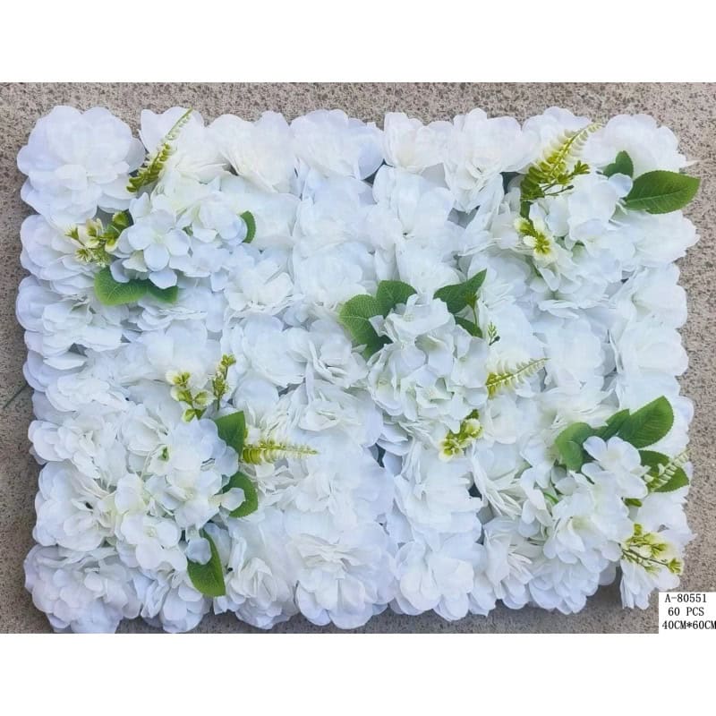 PANOU FLORI ARTIFICIALE 40*60 CM, TEXTIL+PVC A80551
