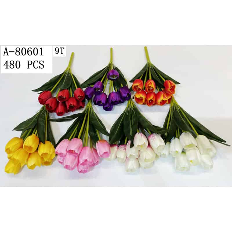 FLORI ARTIFICIALE, TEXTIL+PVC A80601