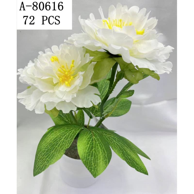 FLORI ARTIFICIALE GHIVECI, TEXTIL+PVC A80616
