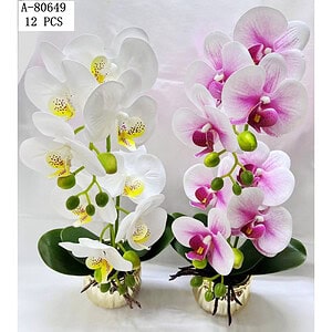 FLORI ARTIFICIALE GHIVECI, PVC+CERAMICA A80649