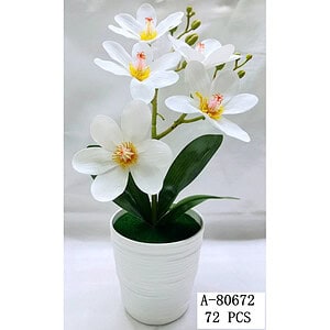 FLORI ARTIFICIALE GHIVECI, PVC+TEXTIL A80672