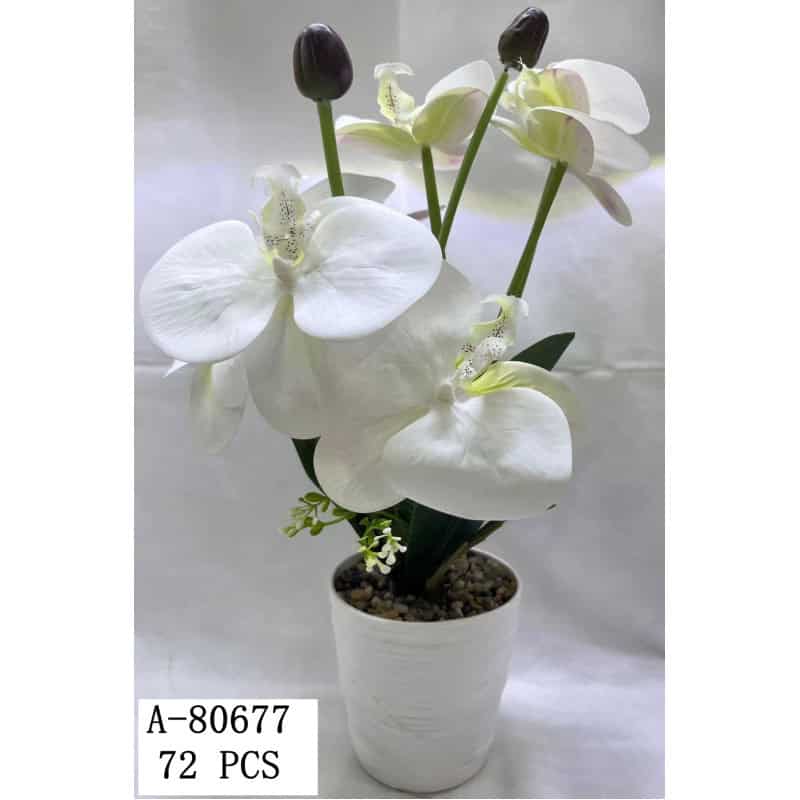 FLORI ARTIFICIALE IN GHIVECI,PVC A80677