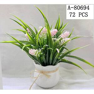 FLORI ARTIFICIALE GHIVECI, PVC A80694